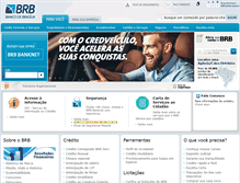 Tablet Screenshot of portal.brb.com.br